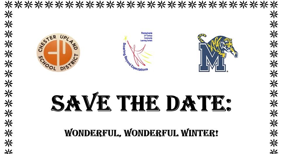  Save the Date Main Street After School Winter Celebration